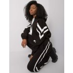 Ex moda dámský set s pruhy STACY černý EM-KMPL-700.06X_381491 – Zboží Dáma