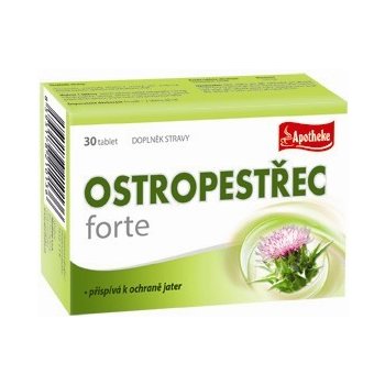 Apotheke Ostropestřec Forte 30 tablet