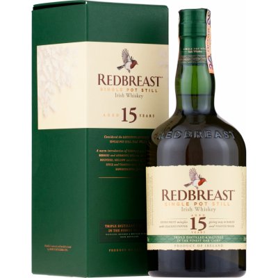 Redbreast 15y 46% 0,7 l (karton) – Zboží Mobilmania