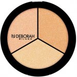 Deborah Milano rozjasňující paletka Trio 5 g – Zboží Dáma