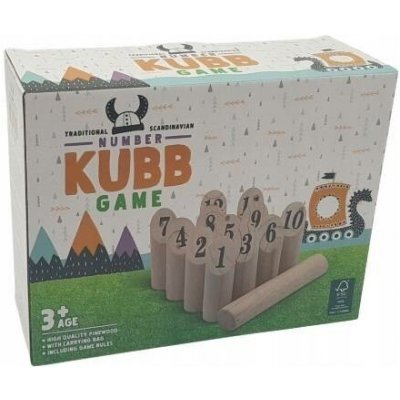Kubb Game dřevěné kuželky – Zbozi.Blesk.cz