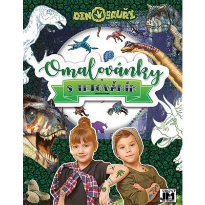 Omalovánky s tetováním Dinosauři – Zboží Živě