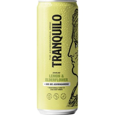 Tranquilo Ashwagandha citron a bezový květ 330 ml – Hledejceny.cz