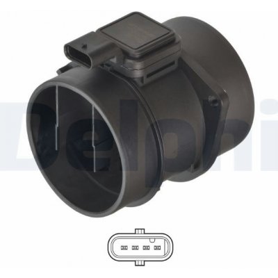 Snimac mnozstvi protekajiciho vzduchu DELPHI AF10676-12B1 – Hledejceny.cz