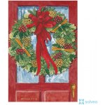 Willowbrook Vonný sáček Red Door Wreath (vánoční věnec) 115 ml – Zboží Dáma