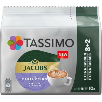 Tassimo Cappuccino Choco kapsle 8 ks – Zbozi.Blesk.cz