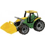 Lena Traktor se lžící a bagrem plast zeleno-žlutý 65 cm – Hledejceny.cz