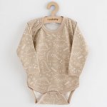 Kojenecké body New Baby Classic II světle béžové – Zboží Dáma