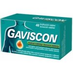 GAVISCON POR 250MG/133,5MG/80MG TBL MND 48 – Hledejceny.cz