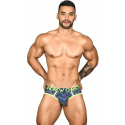 Andrew Christian Pride Electro Star Brief fialové slipy