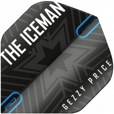 Red Dragon Gerwyn Price Hardcore Iceman Snowflake Black RF6479 – Zboží Mobilmania