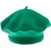 Čepice Tonak Dámský vlněný baret FLORA pastelově zelený