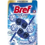 Bref WC Blue Aktiv Chlorine WC blok v kuličkách Eucalyptus 2 x 50 g – Hledejceny.cz