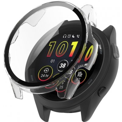 VSECHNONAMOBIL PC FULL COVER Plastový kryt se sklem Garmin Forerunner 265 průhledný 57222 – Zboží Živě
