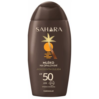 Astrid Sahara mléko na opalování s kokosovým olejem SPF50 200 ml – Zboží Mobilmania