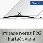 Küberit 464 SK Přechodový profil F2G nerez 1 m – Zbozi.Blesk.cz