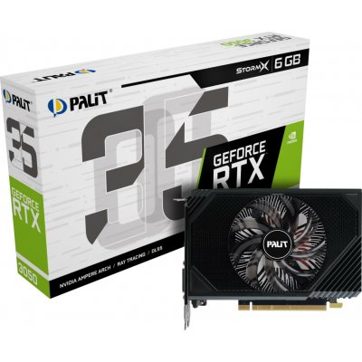Palit GeForce RTX 3050 StormX 6GB GDDR6 NE63050018JE-1072F – Hledejceny.cz
