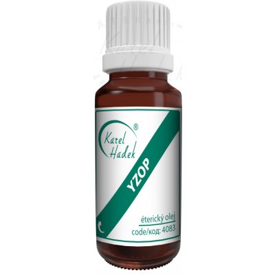 Karel Hadek Yzop Éterický olej 10 ml – Hledejceny.cz