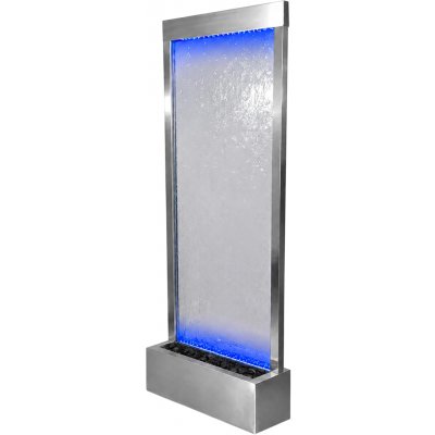 RealG RC-K-2508 Designová vodní stěna s LED RGB osvětlením, skleněná, 150 x 45 cm – Hledejceny.cz
