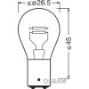 Autožárovka Osram Standard 7225-02B P21/4W BAZ15d 12V 21/4W 2ks