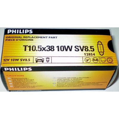 Philips 12854CP C10W SV8,5 12V 10W