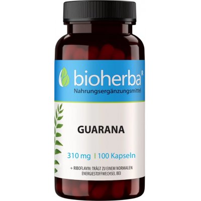Bioherba Guarana 310 mg 100 kapslí – Hledejceny.cz