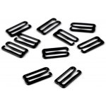 Háček na prádlo šíře 18 mm kovový - černá (10 ks) – Hledejceny.cz