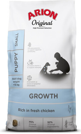 Arion Original Growth Puppy Small Chicken Rice 7 kg