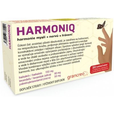 HARMONIQ harmonie mysli+nervů+trávení 30 tablet – Hledejceny.cz