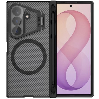 Nillkin CamShield Prop Magnetic Pen Slot (Transp. Lens) zadní kryt pro Samsung Galaxy Z Fold 8 Ultra Transparent Black – Hledejceny.cz
