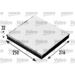 Filtr, vzduch v interiéru VALEO 698685