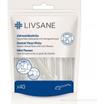 Livsane Zubní nit a párátko v jednom 40 ks – Zboží Dáma