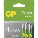 GP Super Alkaline AAA 4ks 03024AETA-B4 – Hledejceny.cz