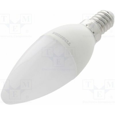 TOSHIBA LED LIGHTING DELS-CD3400514DE51 Žárovka LED teple bílá E14 230VAC 470lm 5W 240° 3000K – Hledejceny.cz