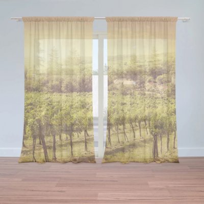 Sablio Záclony Vinice: 2ks 150x250cm – Hledejceny.cz