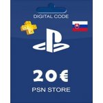 PlayStation dárková karta 20 € SK – Hledejceny.cz