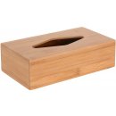Bathroom Solutions Krabička na papírové kapesníčky Bambus 25x12x11 cm