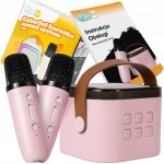 Sada karaoke pro děti 2 bezdrátový mikrofon a přenosný reproduktor PLAYIO – Hledejceny.cz