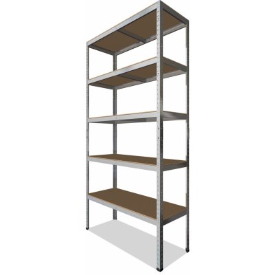 Regál STANDARD II 220 x 110 x 50 5 polic – HobbyKompas.cz