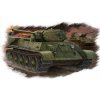 Model Hobby Boss slepovací model Russian tank T34/76 1942 1:48