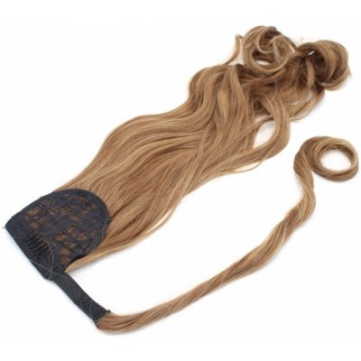 CLIP IN culík vlnitý ze 100% japonského kanekalonu 60cm – světle hnědý – Hledejceny.cz