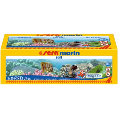 Sera Marine Salt 1,3 kg – Zboží Mobilmania