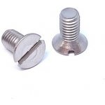 Šroub se zápustnou hlavou a průběžnou drážkou, DIN 963/ISO 2009, nerez A2 M1,6 x 4 - hobby balení, balení 1 ks – Hledejceny.cz