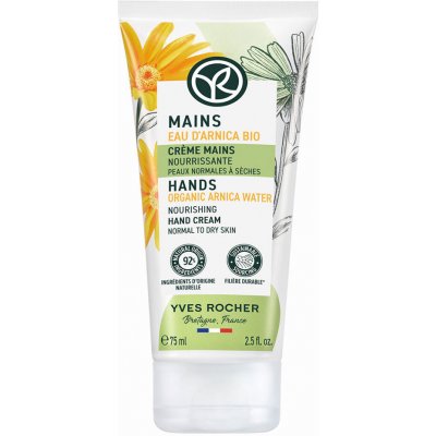 Yves Rocher Vyživující krém na ruce s bio arnikou 75 ml – Sleviste.cz