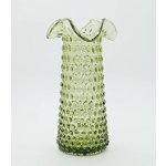Váza 29cm - Hobnail - Ananas - lesní zelená – Hledejceny.cz