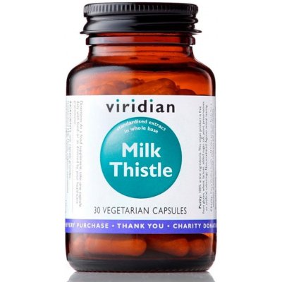 Viridian Milk Thistle 30 kapslí