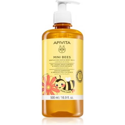 Apivita Mini Bees Gentle Kids Shower Gel Orange&Honey 500 ml – Zboží Dáma