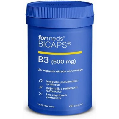 Formeds Bicaps Vitamin B3 (Niacin) 60 kapslí – Hledejceny.cz