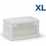 B2B Partner Velký skládací regálový box XL 62 l 558x360x310 mm, bílý – Hledejceny.cz