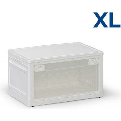 B2B Partner Velký skládací regálový box XL 62 l 558x360x310 mm, bílý – Hledejceny.cz